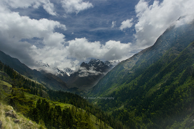 Cloudscape in Garhwal Himalaya