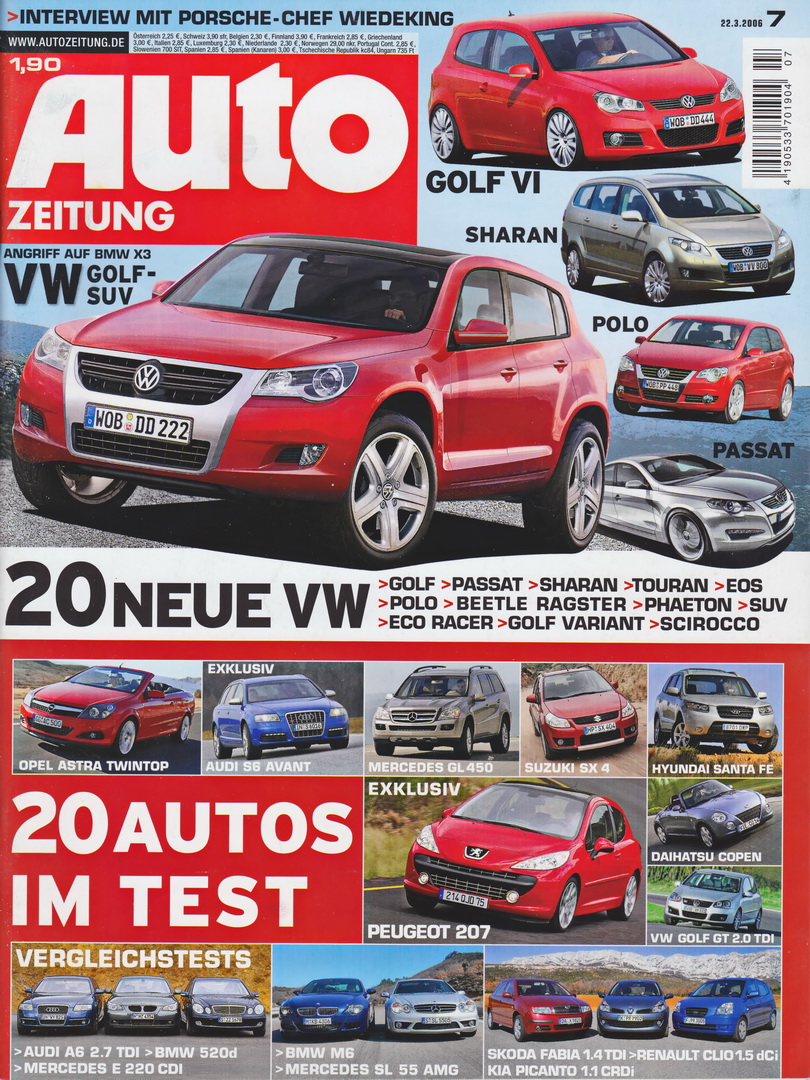 Image of Auto Zeitung - 2006-07 - cover