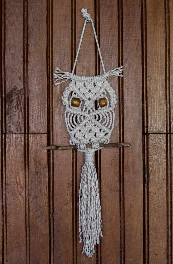 Macrame Owl | www.etsy.com/listing/584952665/macrame-owl?ref… | Flickr