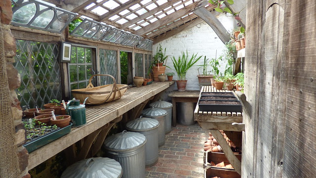 The potting shed at Restoration House & Garden