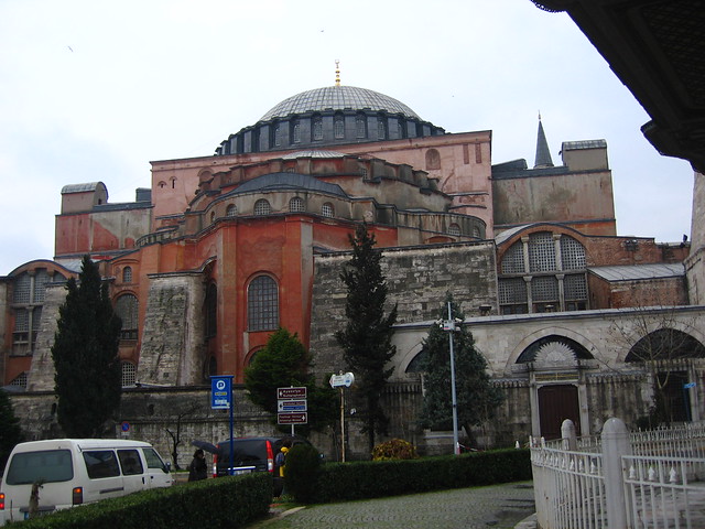 Hagia Sofia Church, begun 532 AD.