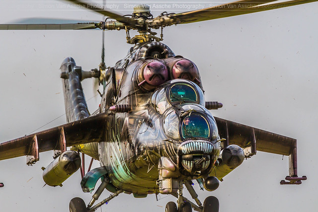 Hind Mi-35 Czech air force (3366) @ Beauvechain