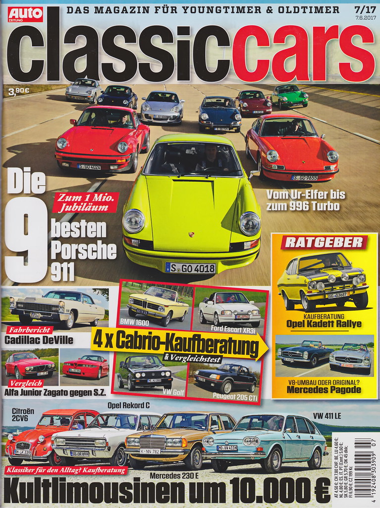Image of Auto Zeitung - Classic Cars - 2017-07 - Cover
