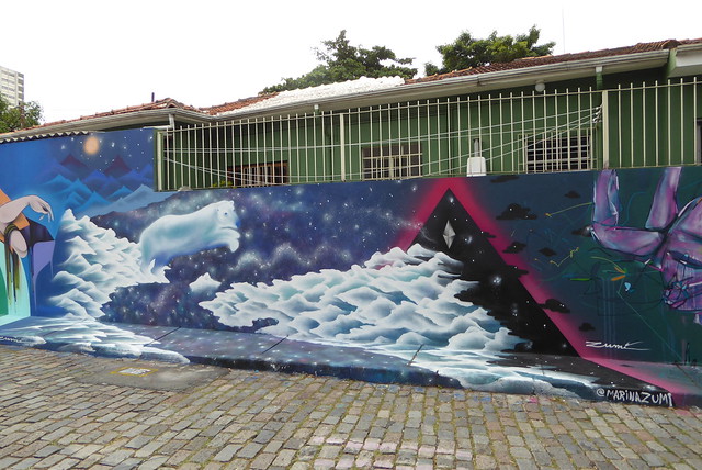 Marina Zumi graffiti, São Paulo