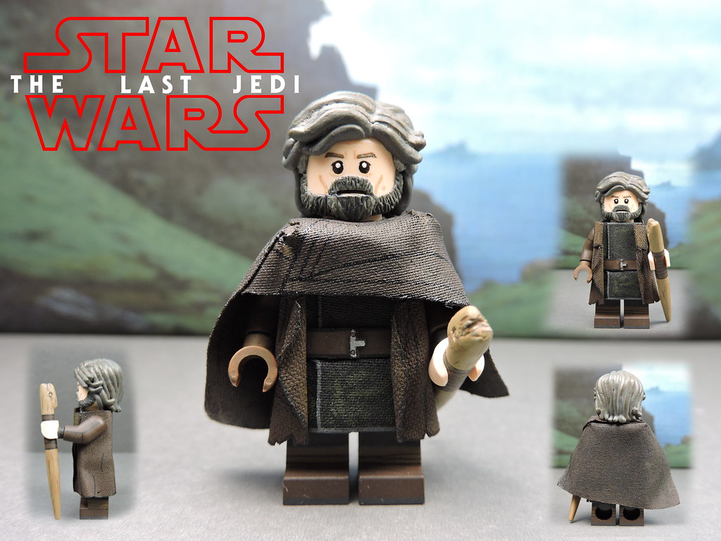 Custom Brick Luke Skywalker Top Qualität Star Wars 