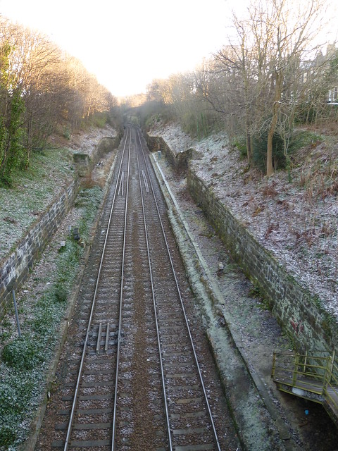 Site of former ex-NBR Craiglockhart station in south west Edinburgh.