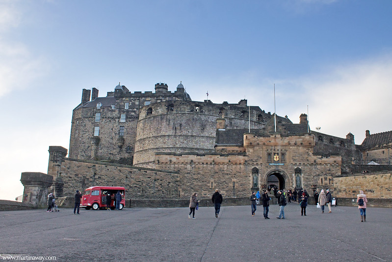 L'entrata del Castello di Edimburgo