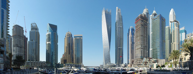 Dubai Marina - Hugin panorama