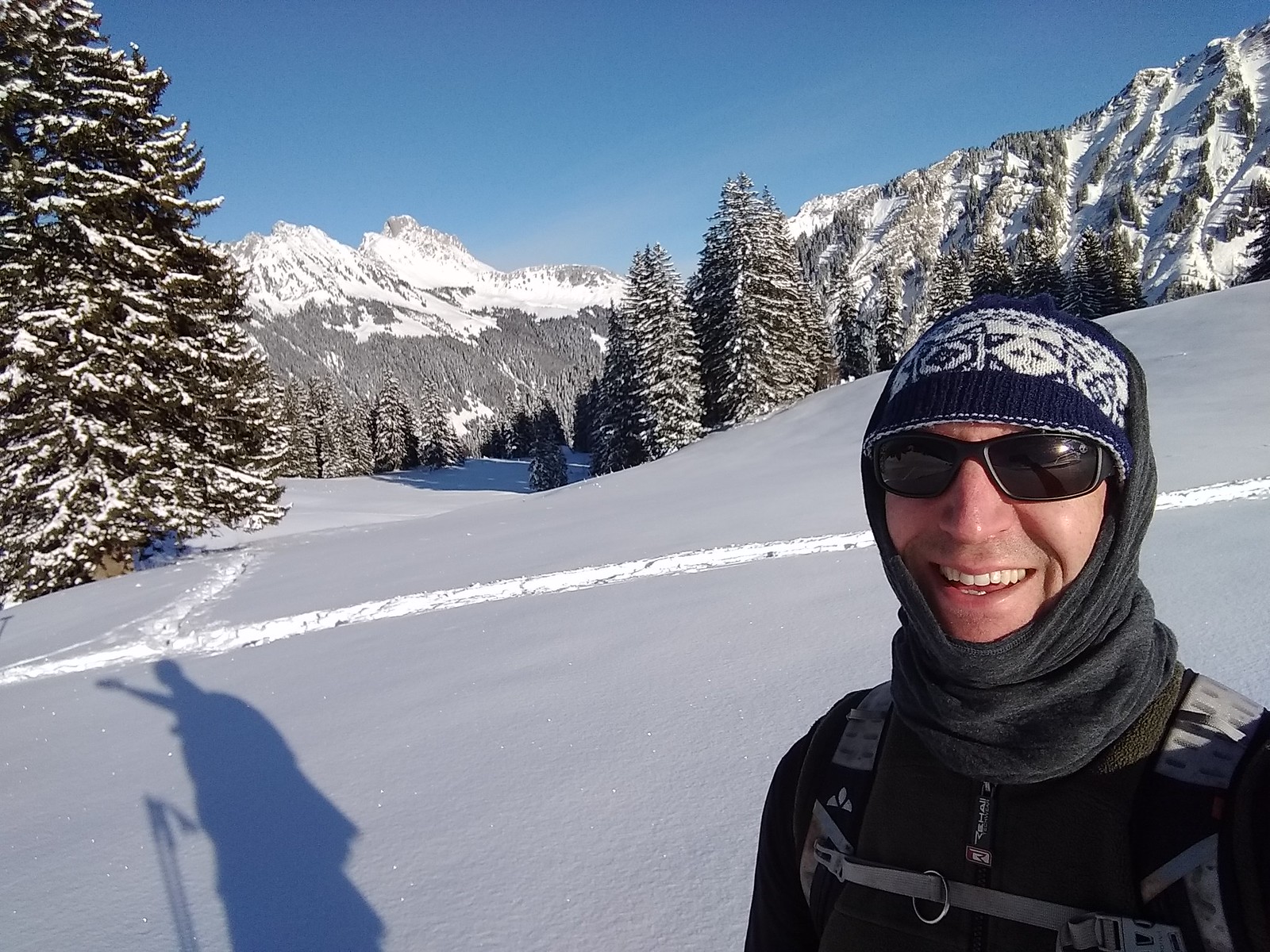 Selfie of Ralph Schneider in Swiss Alps