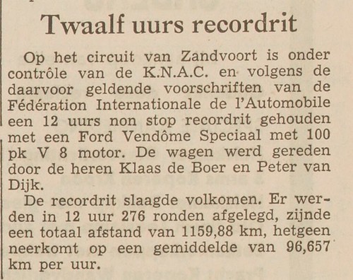 PX-00-52 Ford Vendôme V8 1954 "12 uur Non Stop Record - Zandvoort" | by Wouter Duijndam