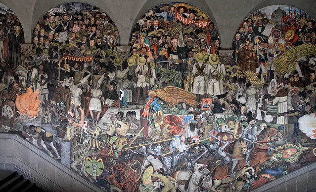 The History of Mexico  by Diego Rivera