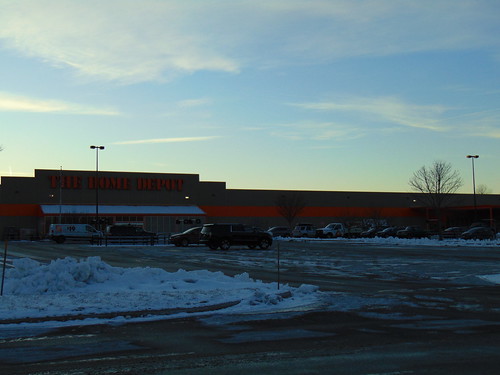 home depot north windham connecticut january 2 2018 winter sunset