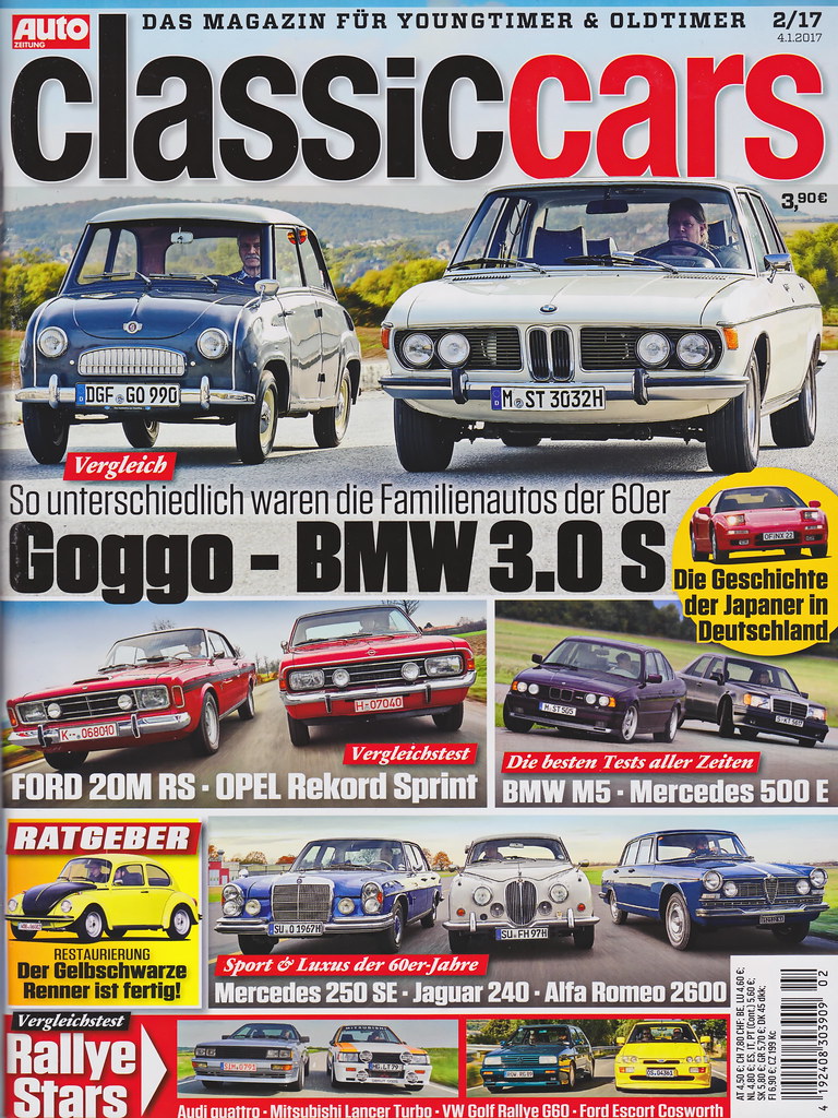 Image of Auto Zeitung - Classic Cars - 2017-02 - Cover