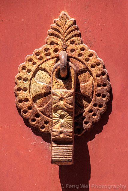 Door Knocker For Male, Abyaneh Village, Isfahan Province, Iran