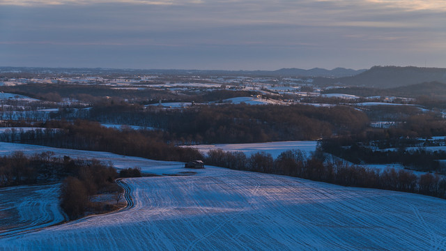 Winter sunrise on Marion County