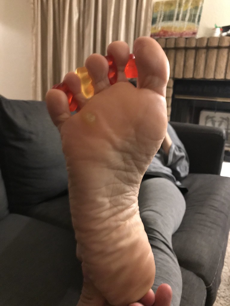 Wife S Feet With Gummies Fff Wifesfeet W… Flickr