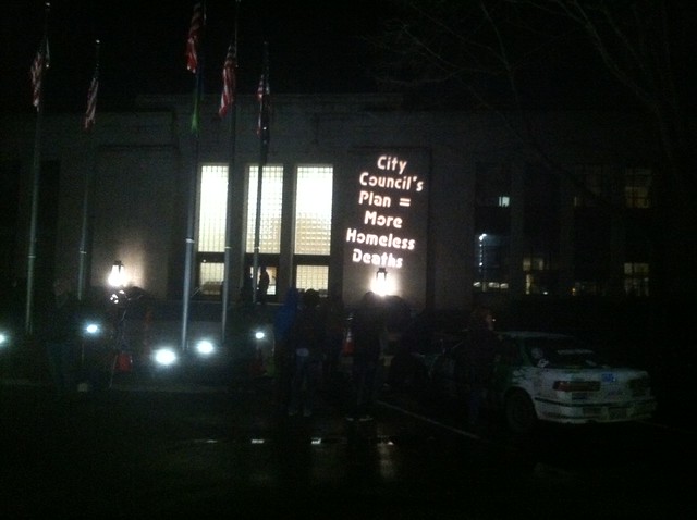 Homes Now! Bellingham Projection On City Council