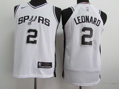 Youth NBA San Antonio Spurs #2 Kawhi Leonard Nike new White Jersey