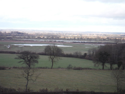 Otmoor RSPB Reserve, from The Common, Beckley 
