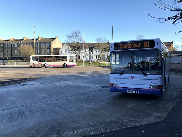 First Glasgow’s SN05 HEJ and X512 HLR
