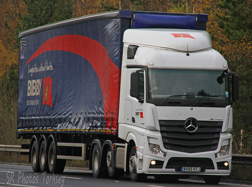 Mercedes Actros Bibby Distribution BV65 HTJ | by SR Photos Torksey