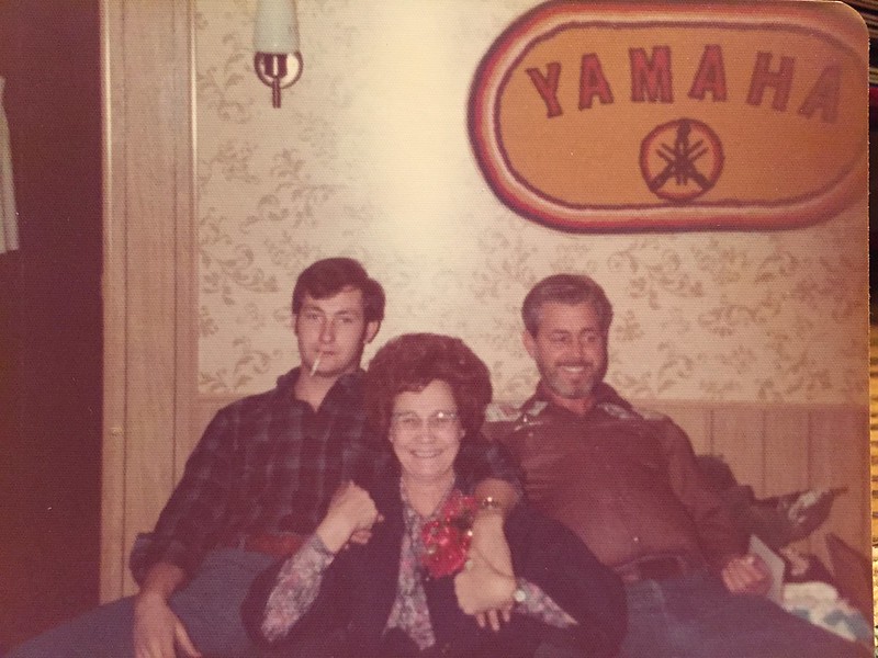 Woodie Wallace, Granny Mert Wallace and Uncle Ray Wills