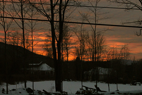 vermont winter snow nature outdoors sunrise