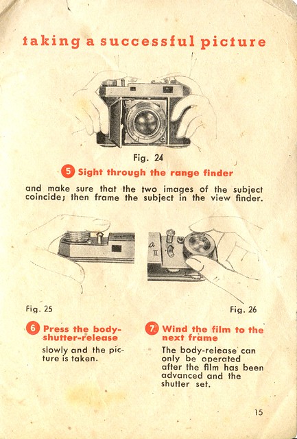 Kodak Retina II (Type 011) Instructions - Page 15