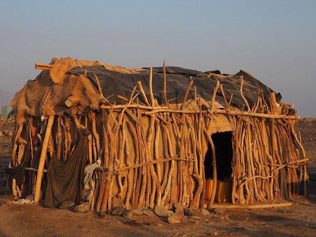 Traditional Afar hut - Ahmed Ela