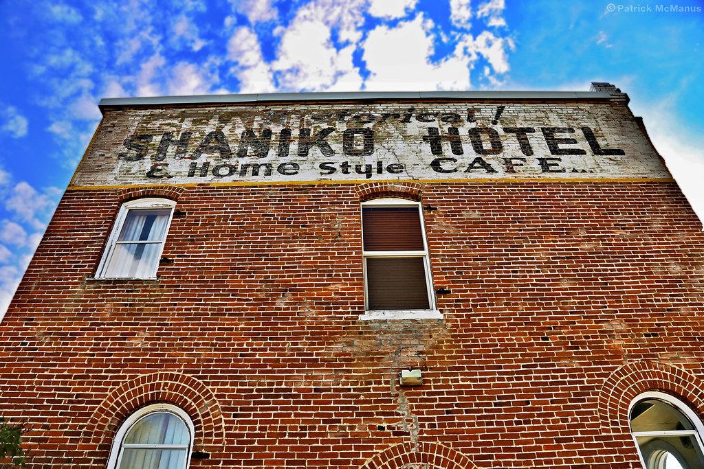 Home Style - Shaniko - Oregon | An old, fainted sign adverti… | Flickr