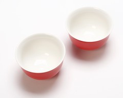 Duo de tasses Camellia Sinensis - Rouge Écarlate