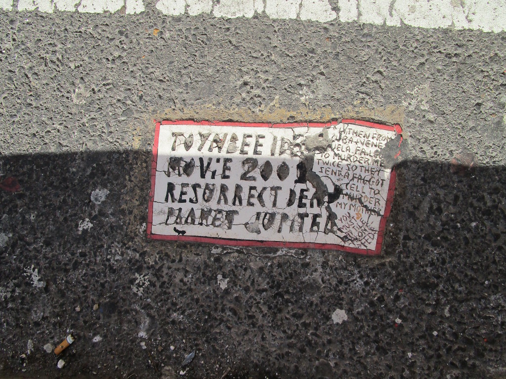 New Toynbee Tile 5th Ave and 43rd St 2018 NYC 6079