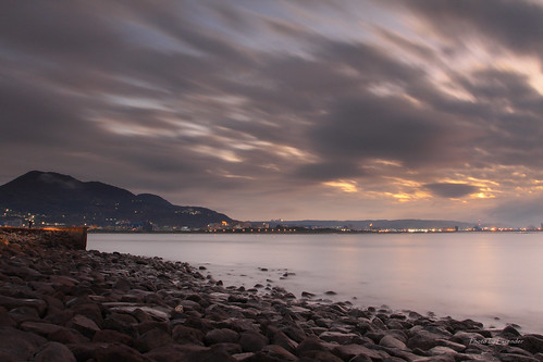 夕陽 雲 觀音山 油車口 沙崙 淡水 新北市 台灣 taiwan sunset clouds