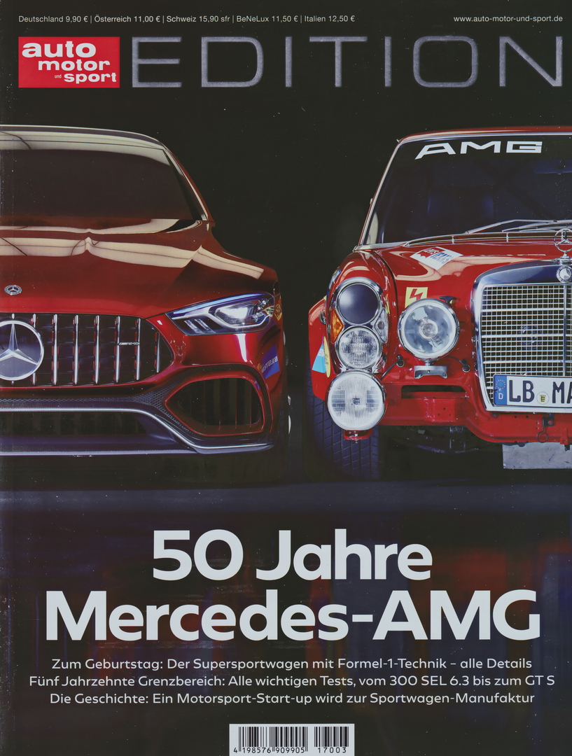Image of auto motor und sport Edition - 50 Jahre Mercedes-AMG - cover
