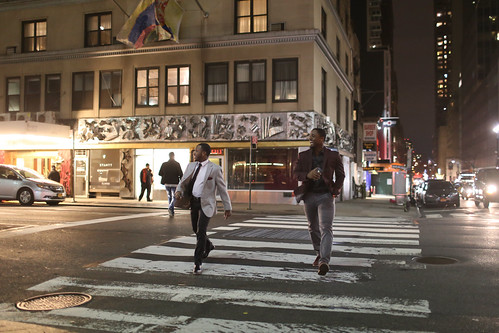 A couple of guys crossing Lexington Avenue. | by kevinrubin