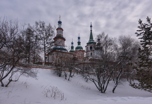 irkutsk siberia russia church russian orthodox siberian baroque