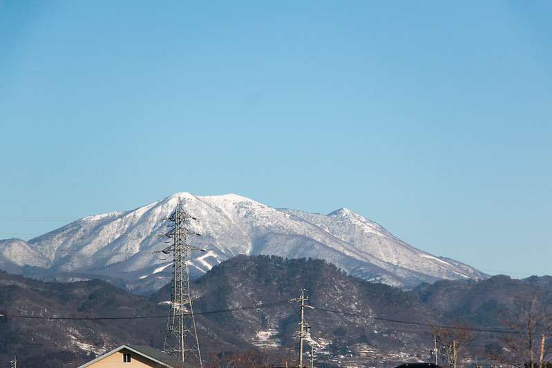 冬の飯縄山