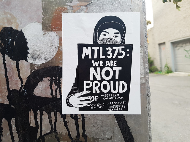 MTL 375: We are not proud - by Zola
