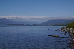 Lago Puyehue, vista hacia el O