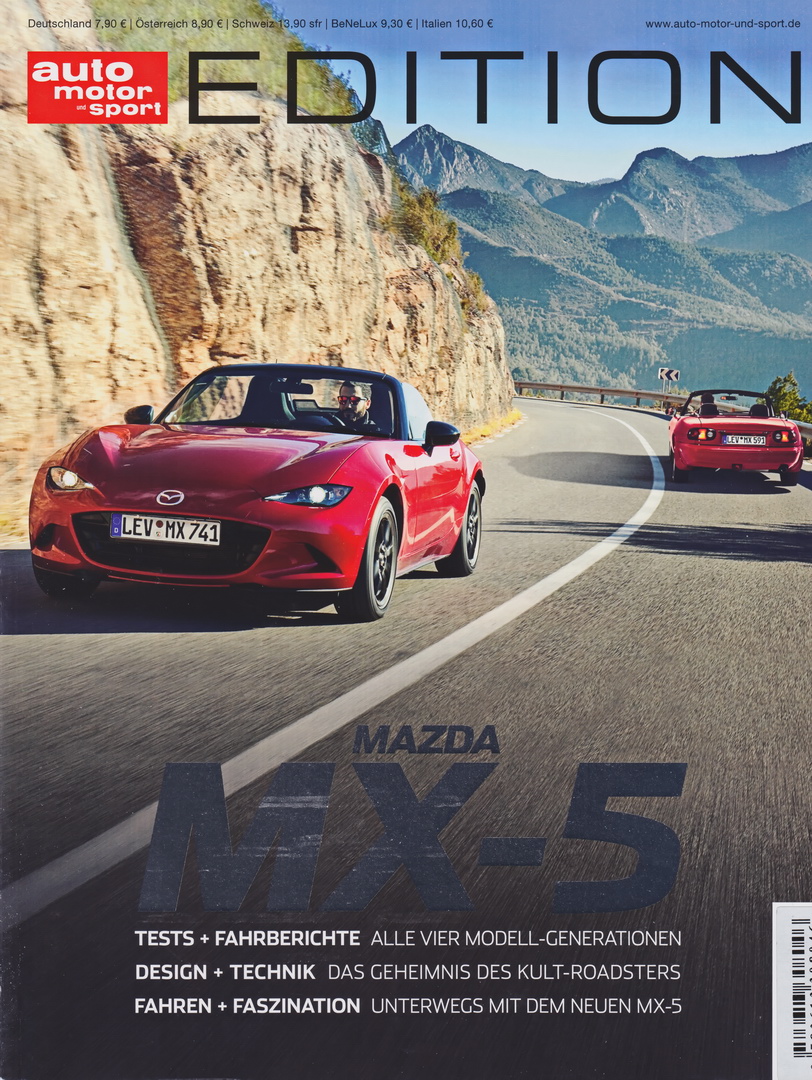 Image of auto motor und sport Edition - Mazda MX-5 - cover