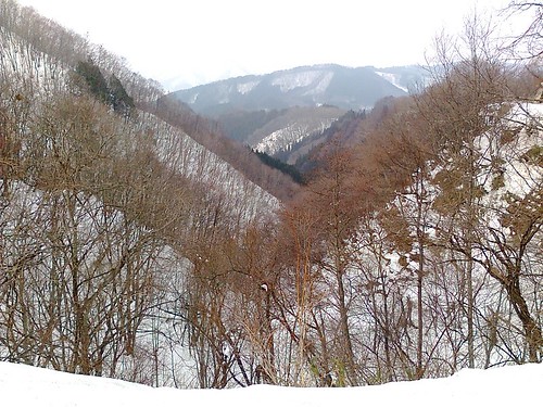 panorama landscape hakuba mountains winter naganoprefecture japan february 2018 hakubavalley