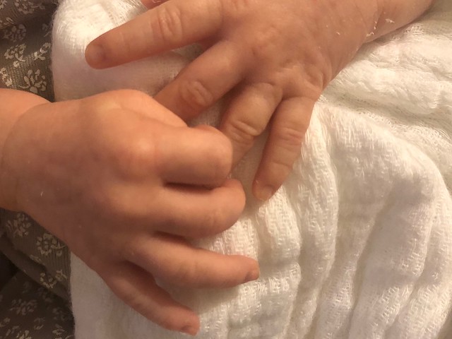 Tiny Baby Fingers