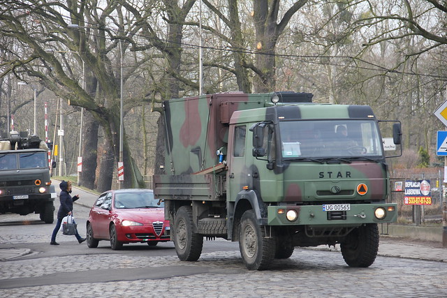 Polish Army FSC Star 944 truck , Wrocław 13.02.2018