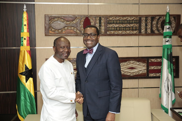 Meeting with Mr. Ken Ofori Atta, AfDB Governor for Ghana.