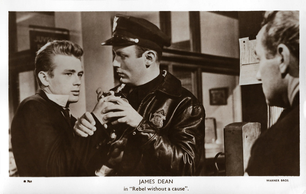 1955 James Dean " Rebel Sans A Cause " Signes Autographe Pour Fans 