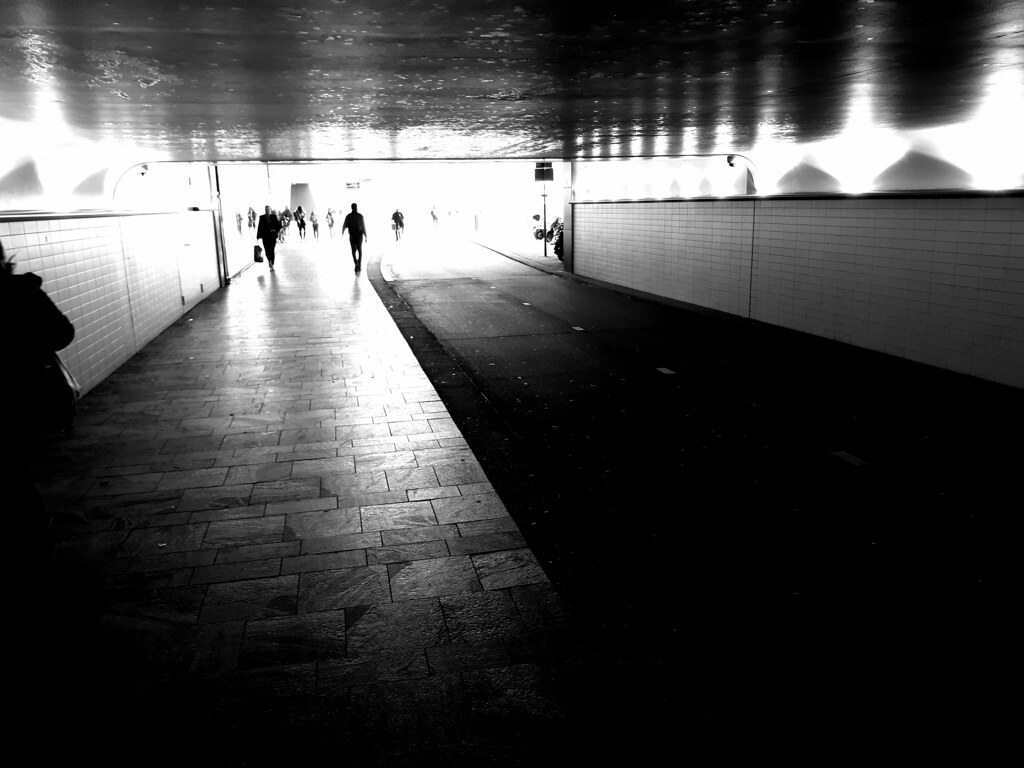 Rotterdam Daily Photo: Light at the end of the tunnel