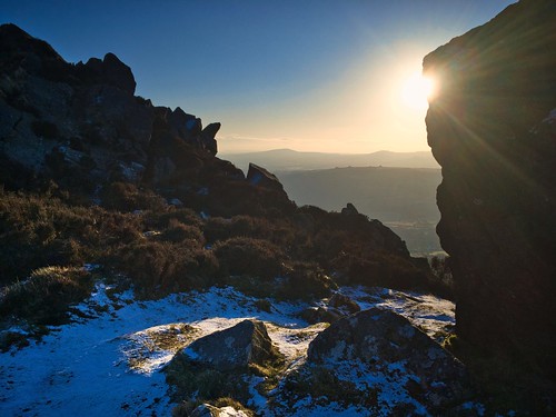 iphone carningli ice icm landscape landscapes mountain nature pembrokeshire preselis procamera sunlight sunrise wales