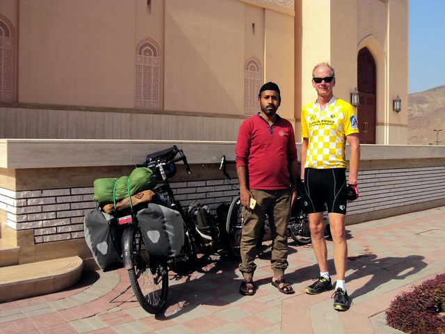 Jack and the Sri Lankan imam who gave us a tour of the mosque by bryandkeith on flickr