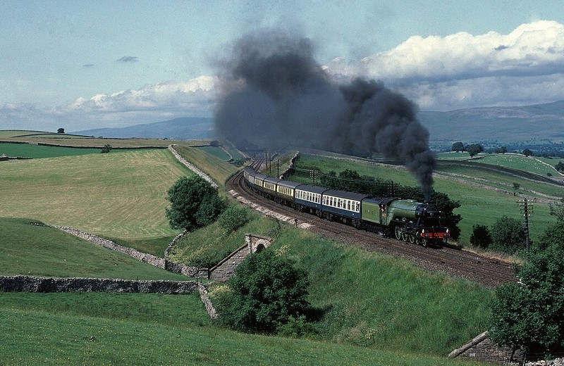 Flying Scotsman with a CME on 27/7/1983 - a cropped version of the shot posted early.
Copyright David Price
No unauthorised use