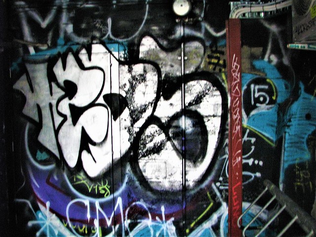 IMG_0313 : Graffiti in Melbourne Turners Alley off Swanston Street in the rain